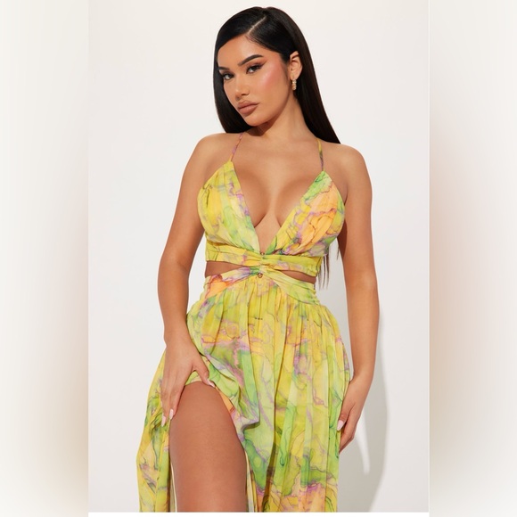 Marble Summer Maxi Dress - Picture 5 of 6